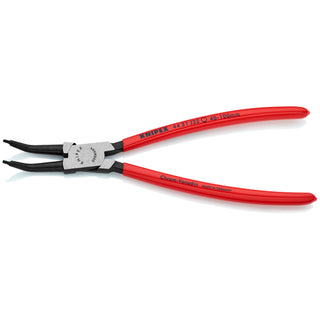 Knipex 44 31 J32 9" Internal 45° Angled Snap Ring Pliers-Forged Tips