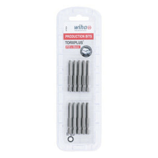 Wiha Tools 74624 TORX® Plus Power Bit, IP25 x 50 mm, 10 Pk.