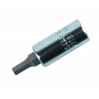 Wiha Tools 71376 Hex Bit Socket 1/4" Square Drive 1/8"