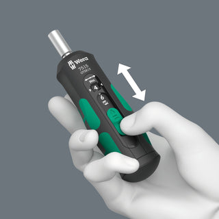 Wera 7515 Kraftform Safe-Torque Speed Torque screwdriver, 2-6 Nm