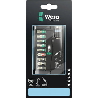 Wera Bit-Check 10 Stainless 1 SB, 10 pieces