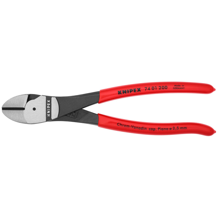 Knipex 74 01 200 8" High Leverage Diagonal Cutters