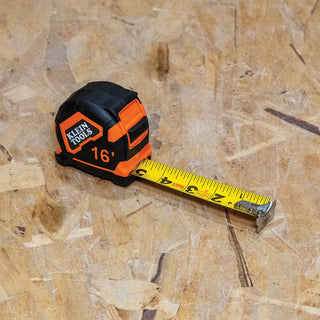 Klein Tools 91616 Tape Measure, 16-Foot Single Hook