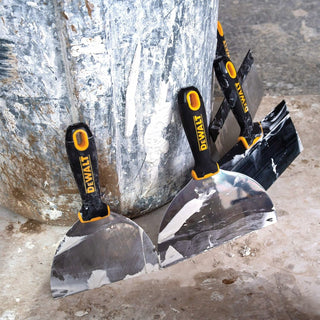 Dewalt DXTT-3-140 Stainless Steel Joint Knife Set with Soft Grip Handles - 4 Pieces