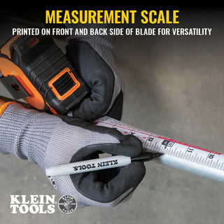 Klein Tools 9235 Tape Measure, 35-Foot Magnetic Double-Hook