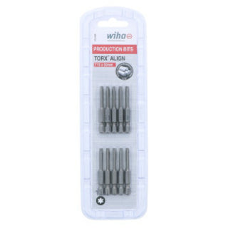 Wiha Tools 74728 TORX® Align Power Bit, T15 x 50 mm, 10 Pk.