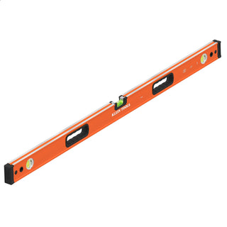 Klein Tools 93548 Box Beam Level, 3 Vial, 48"