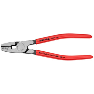 Knipex 97 81 180 7 1/4" Crimping Pliers for Wire Ferrules