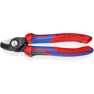 Knipex 95 12 165 KnipeXtend 6 1/2" Cable Shears