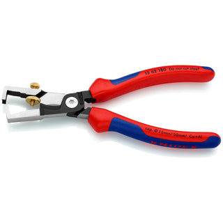 Knipex 13 62 180 7 1/4" Strix® Insulation Strippers with Cable Shears