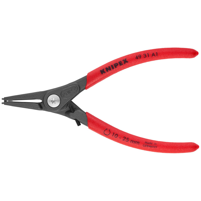 Knipex 49 31 A1 5 1/2" External Precision Snap Ring Pliers-Limiter