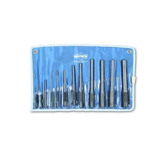 Wright Tool 9682 Roll Pin Pilot Punches Set 12 Piece