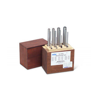 Wright Tool 9683 12 Piece Bench Set—Roll Pin Pilot Punches Set