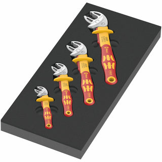 Wera 9734 Foam Insert 6004 Joker VDE Set 1, 4 Pc.