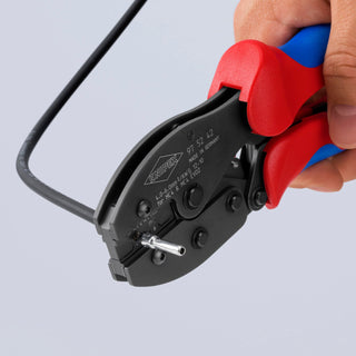 Knipex 97 52 42 PreciForce Crimping Pliers for MC4/MC4 EO 2, 8 1/2"