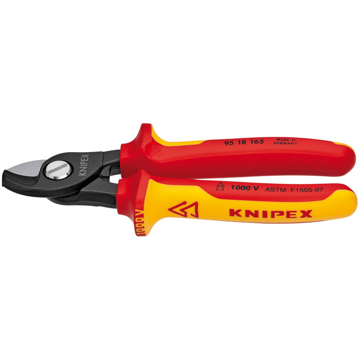 Knipex 95 18 165 US 6 1/2" Cable Shears-1000V Insulated