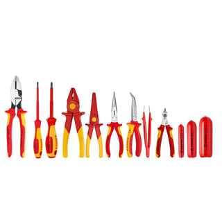 Knipex 9K 00 80 168 US Insulated 1000V Electrical Vehicle (EV) Set, 12 Pc.