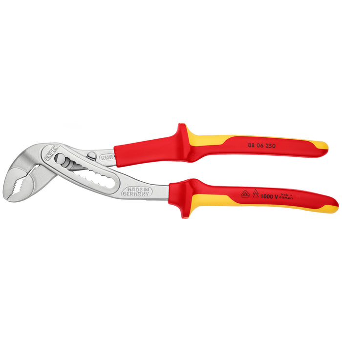 Knipex 88 06 250 10" Alligator® Water Pump Pliers-1000V Insulated