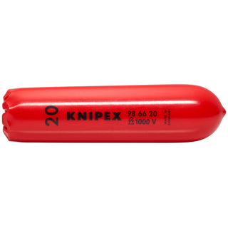 Knipex 98 66 20 Self-Clamping Plastic Slip-On Cap-1000V Insulated