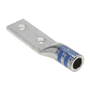 NSI AL300N 300 MCM 1/2” 2-Hole Aluminum Long Lug – Blue