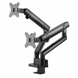 SilverStone ARM25 Dual Monitor Arm With Mechanical Spring Design And Versatile Adjustability