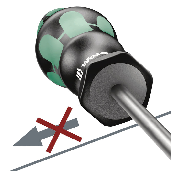 Wera 352 Ball end screwdriver for hexagon socket screws, 2.5 x 100 mm