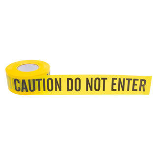 NSI BT-308 Caution Tape 3 Inch Yellow