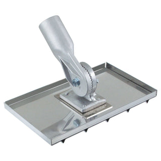 Kraft Tool CC093 8" x 10-1/2" Wheelchair Walking Groover (5 grooves) 2-1/4" on Center with Threaded Handle Socket