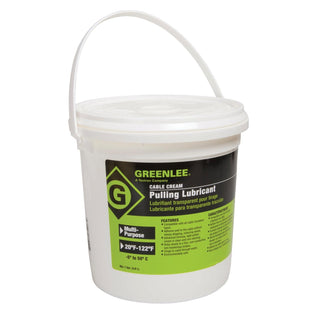 Greenlee CRM-1 Cream Cable Pulling Lubricant, One Gallon