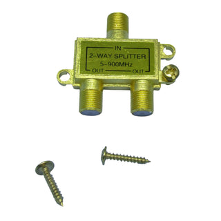 Philmore CS13G 2 Way Splitter with Grounding Block