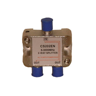 Philmore CS202NE 3GHz High Frequency Satellite Two Way Splitter