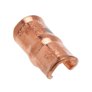 NSI CT-104 Copper C-Shape Tap – Brown 4 AWG – 6 AWG