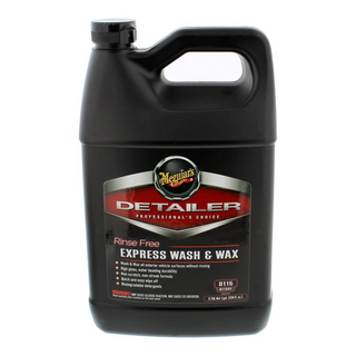 Meguiar's D11501 Liquid Rinse Free Express Wash & Wax, 1 Gallon