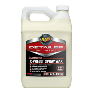 Meguiar's D15601 Synthetic Liquid X-Press Spray Wax, 1 Gallon