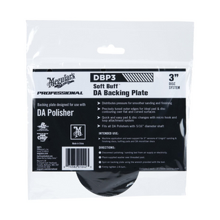 Meguiar's DBP3 Soft Buff DA Backing Plate, 3"