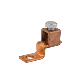 NSI DE713 Copper Solderless Lug, 3/0-4 AWG