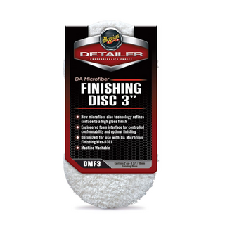 Meguiar's DMF3 DA Microfiber Finishing Discs, 3", 2-Pack