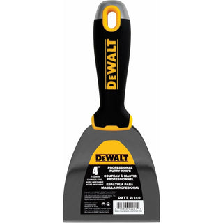 Dewalt DXTT-2-140 4 In. Stainless Steel Putty Knife Soft Grip Handle