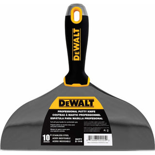 Dewalt DXTT-2-146 10 in. Stainless Steel Putty Knife with Soft Grip Handle