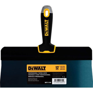 Dewalt DXTT-2-184 12 in. Blue Steel Big Back Taping Knife with Soft Grip Handle