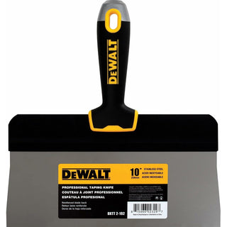 Dewalt DXTT-2-192 10 in. Stainless Steel Big Back Taping Knife with Soft Grip Handle