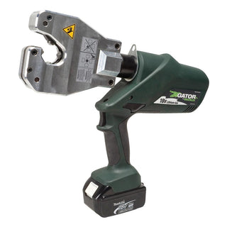 Greenlee EK6ATLX120 6 Ton Crimper Quad, Li-Ion, Standard, 120V AC