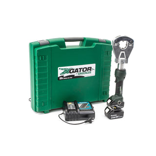 Greenlee EK6FTILX11 6 Ton Crimper, Quad Flip Top Inline Li-Ion, Standard, 120V