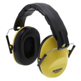 NSI EM-138 Over-the-Head Noise Reducing Earmuffs, 21dB Low-Profile Design