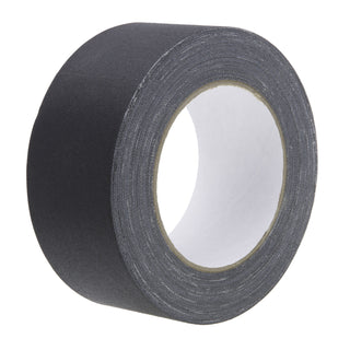 NSI EWGF Black Easy-Wrap Gaffer’s Tape, Tear by Hand, 2in Wide, 30yd Long