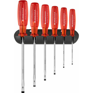 PB Swiss Tools PB 6240 Slotted Screwdriver Set 6 Pcs