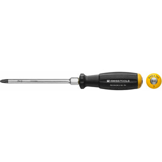 PB Swiss PB 8193.DN 3-150 Swiss Grip Screwdrivers with Hex Wrench for Phillips Screws, PH3 x 150mm