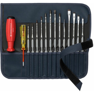 PB Swiss Tools PB 8222.GY SwissGrip Screwdriver Set With Interchangeable Blades