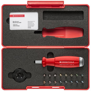 PB Swiss Tools PB 8321.Set B2 MecaTorque, Torque Screwdriver With Analog Scale Set