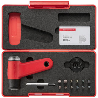 PB Swiss Tools PB 8326.Set B1 MecaTorque, Torque Screwdriver With Analog Scale, Lever Handle Set